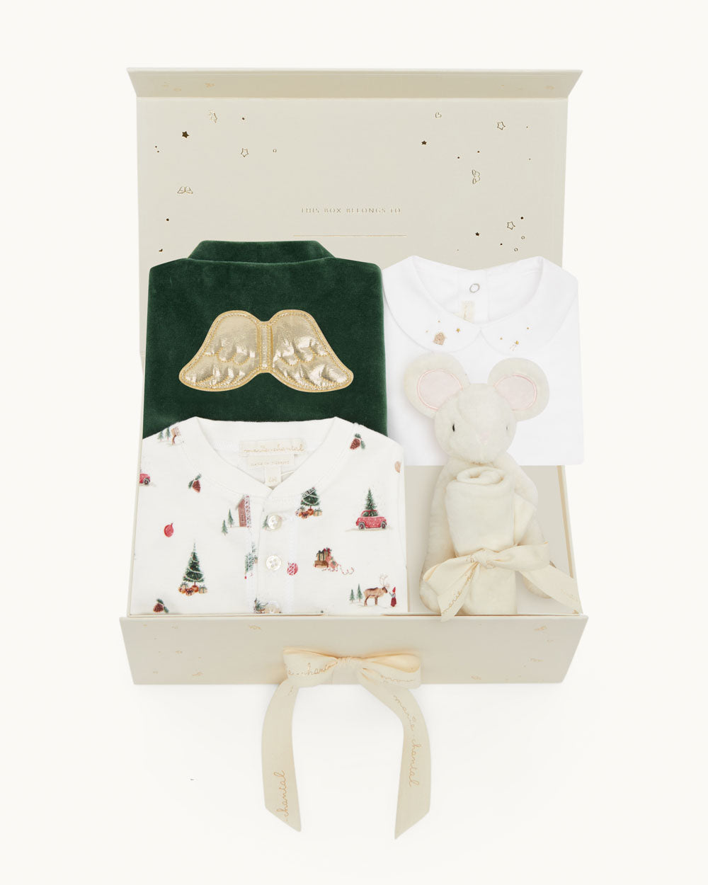 Baby's First Christmas Gift Set - Emerald Green | Marie-Chantal