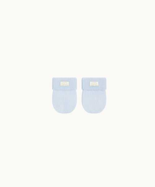 Cashmere Mittens - Blue