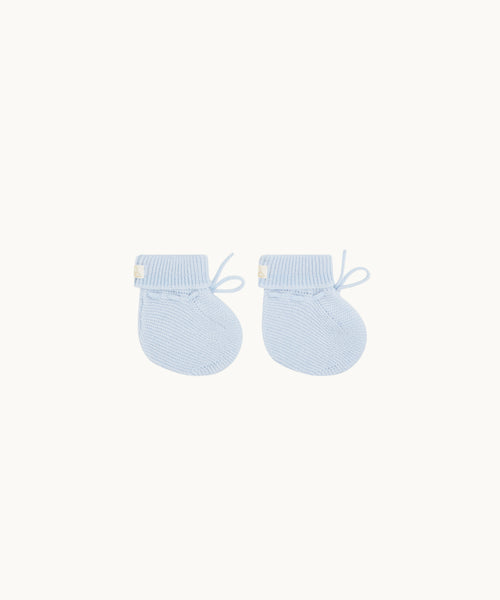 Cashmere Booties - Blue