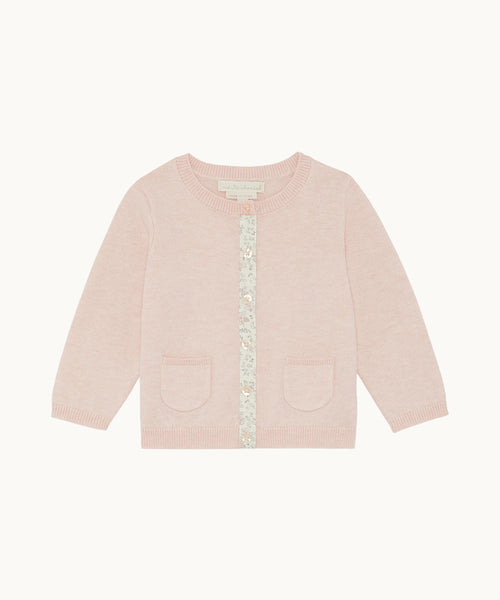 Casey Baby Cardigan - Pink