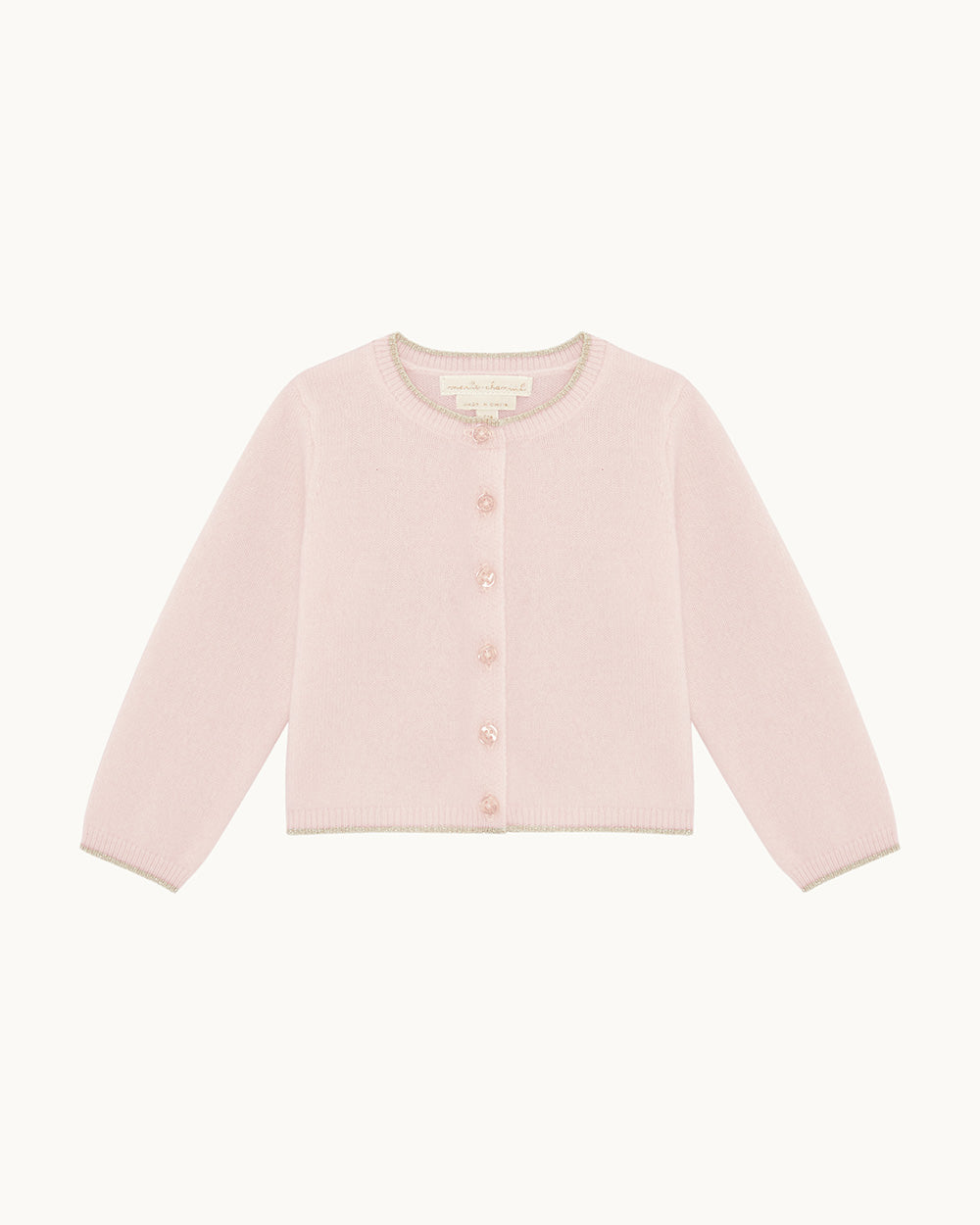 Cassandra Cashmere Angel Wing™ Cardigan - Pink