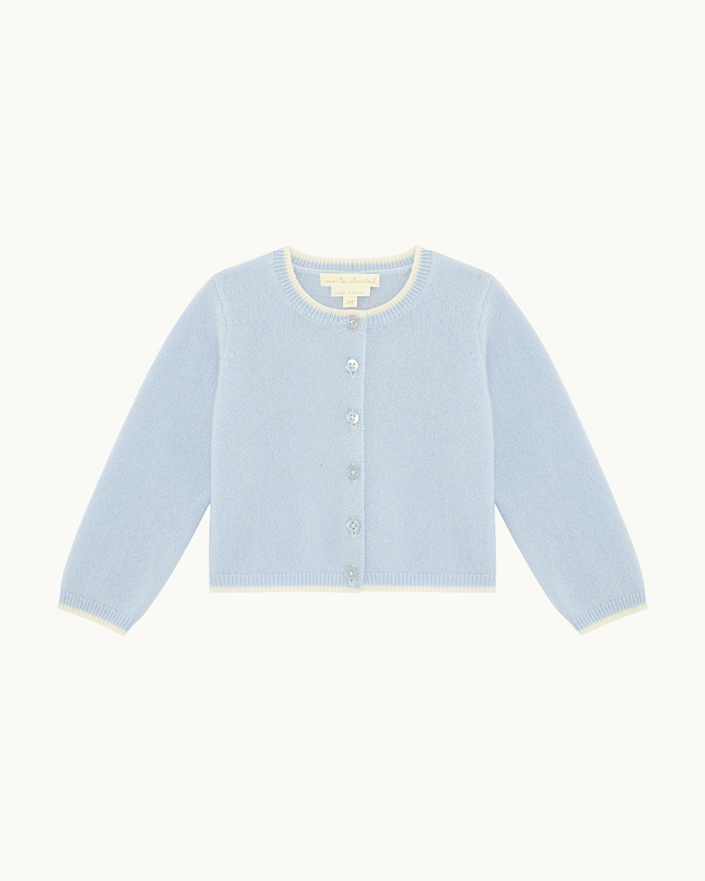 Castiel Cashmere Angel Wing™ Cardigan - Blue | Marie-Chantal