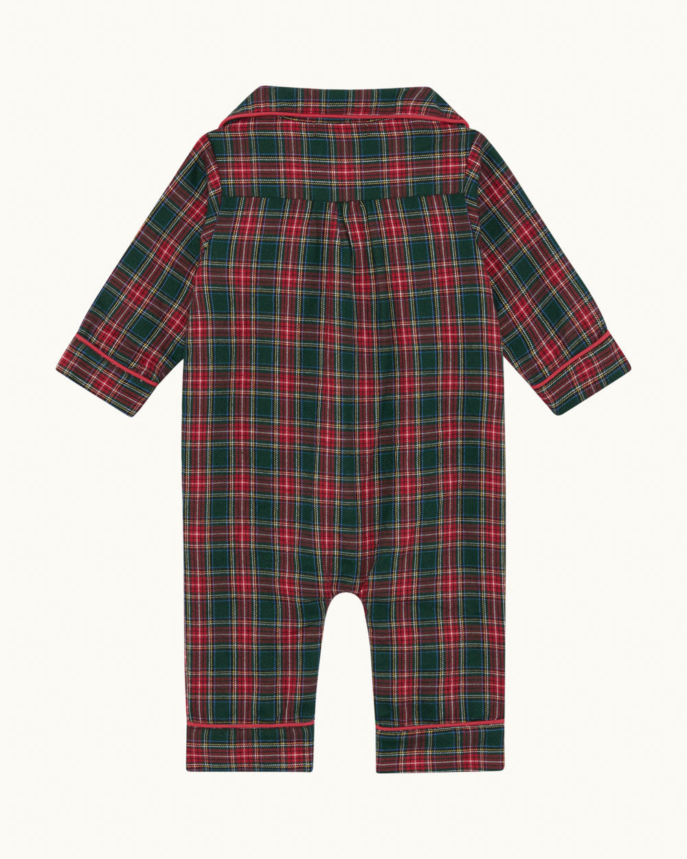 Charles Plaid Romper - Baby