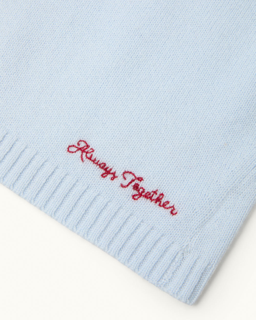 Dion Cashmere/Wool Baby Sweater - Blue