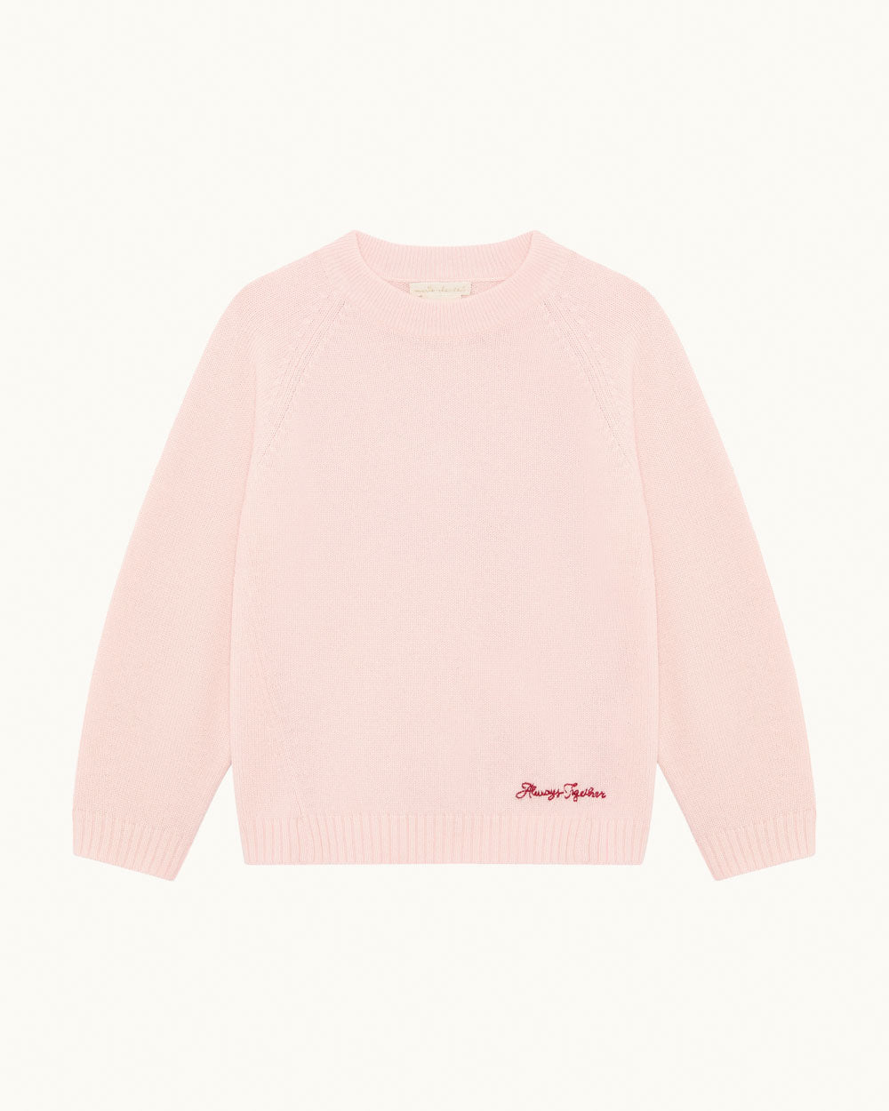 Dion Cashmere/Wool Child Sweater - Pink