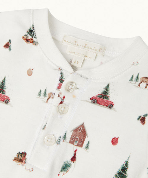 Dan Little Christmas Tree Romper