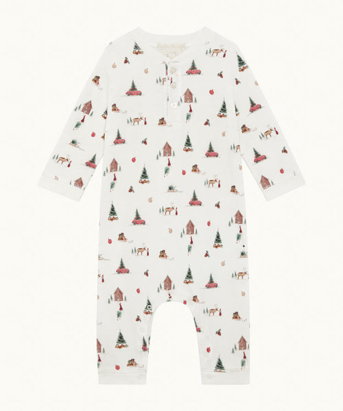Dan Little Christmas Tree Romper