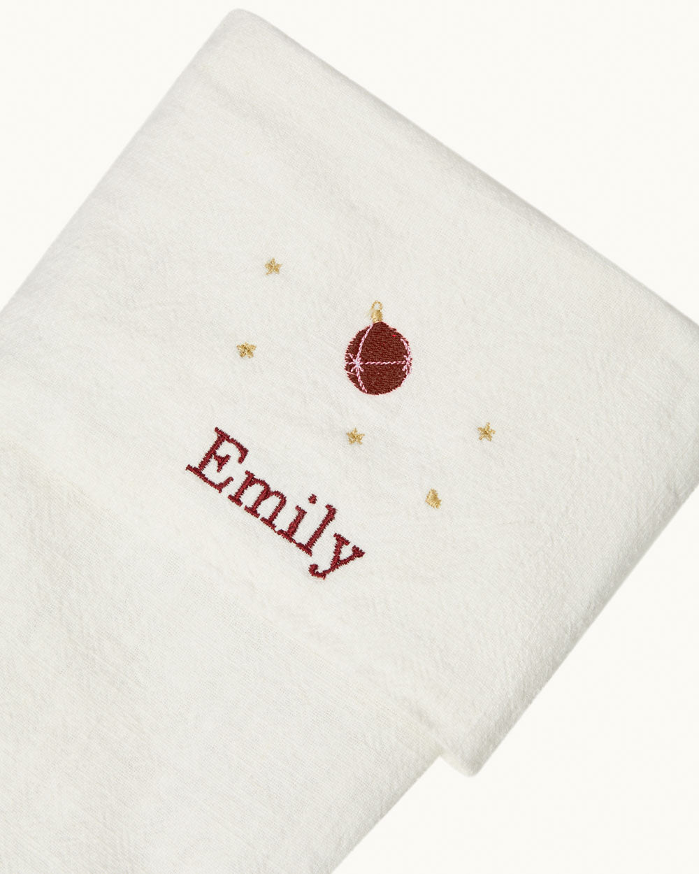 Christmas Stocking - Red Bauble