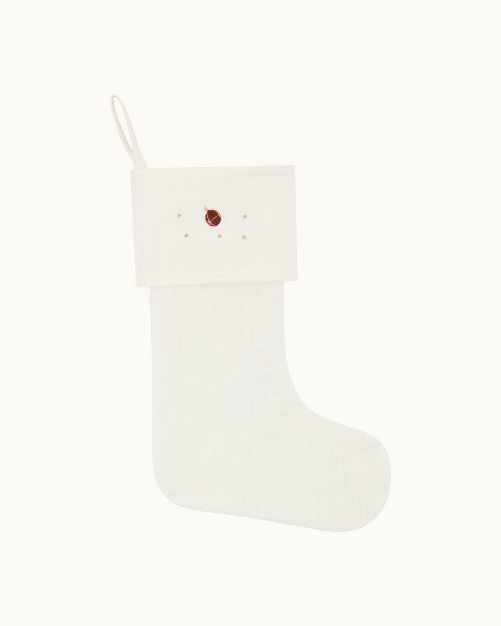 Christmas Stocking - Red Bauble