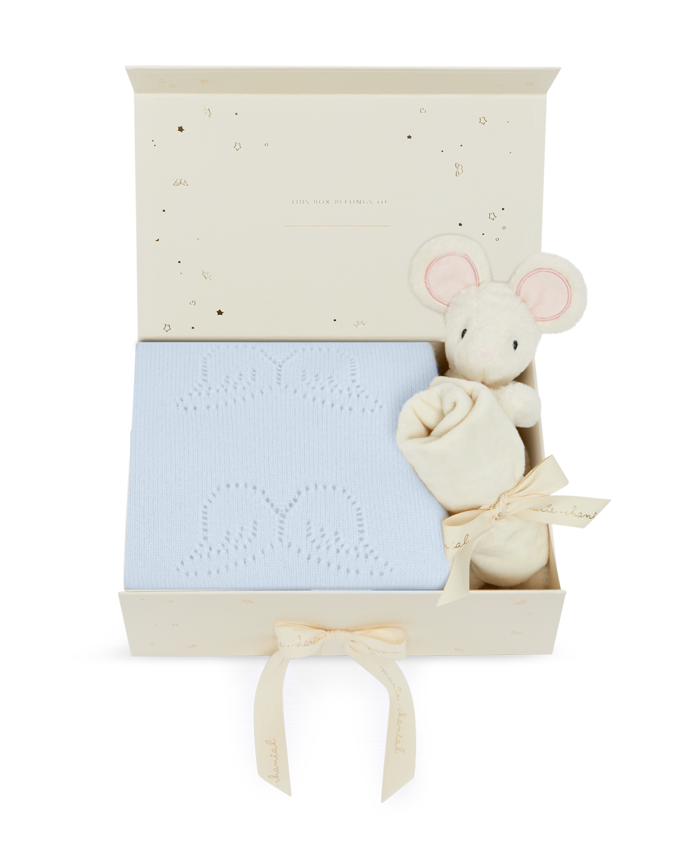 First Keepsakes: Blanket & Buddy Gift Set - Blue