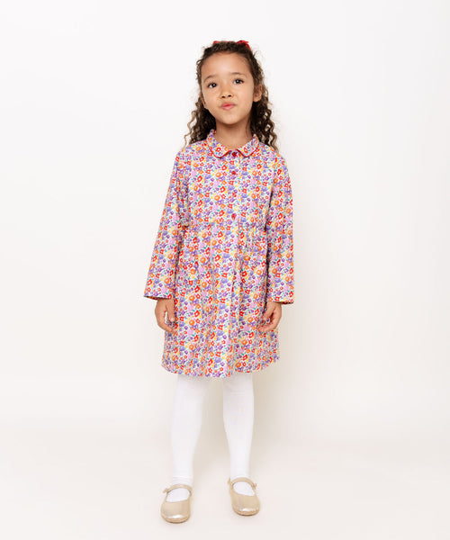 Olympia Autumn Floral Dress - Child