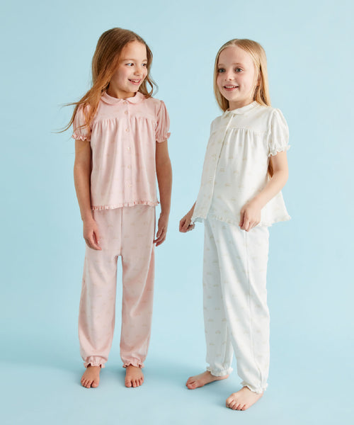 Angel Wing™ Print Pyjama - Child Pink