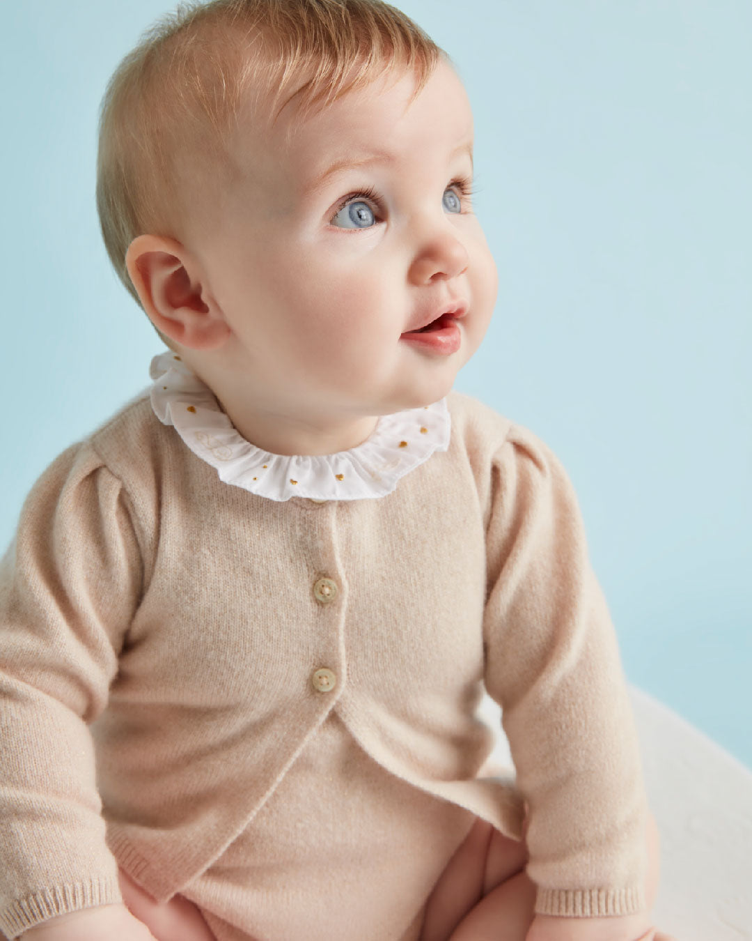 Cashmere Sparkle Cardigan - Pink