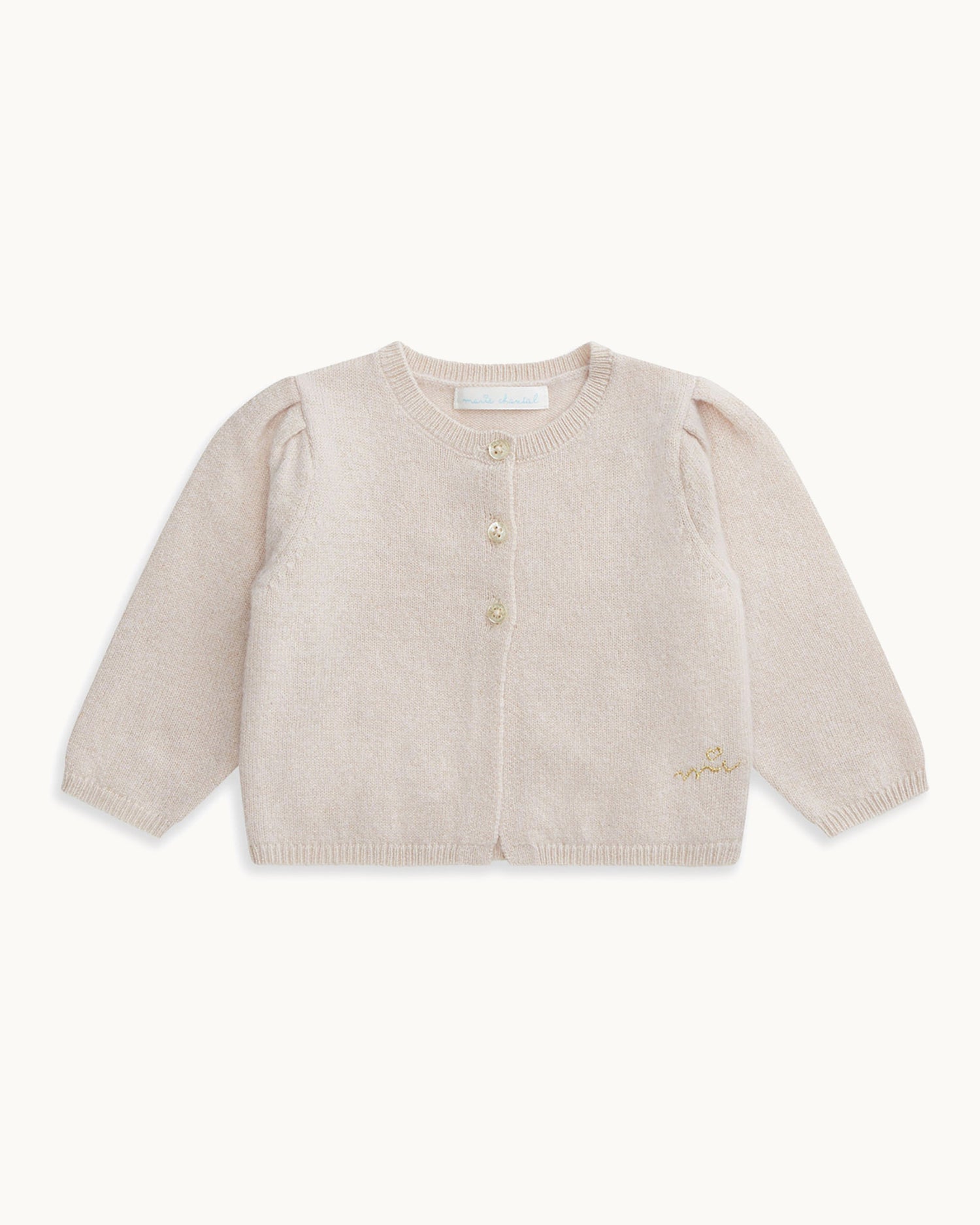 Cashmere Sparkle Cardigan - Pink