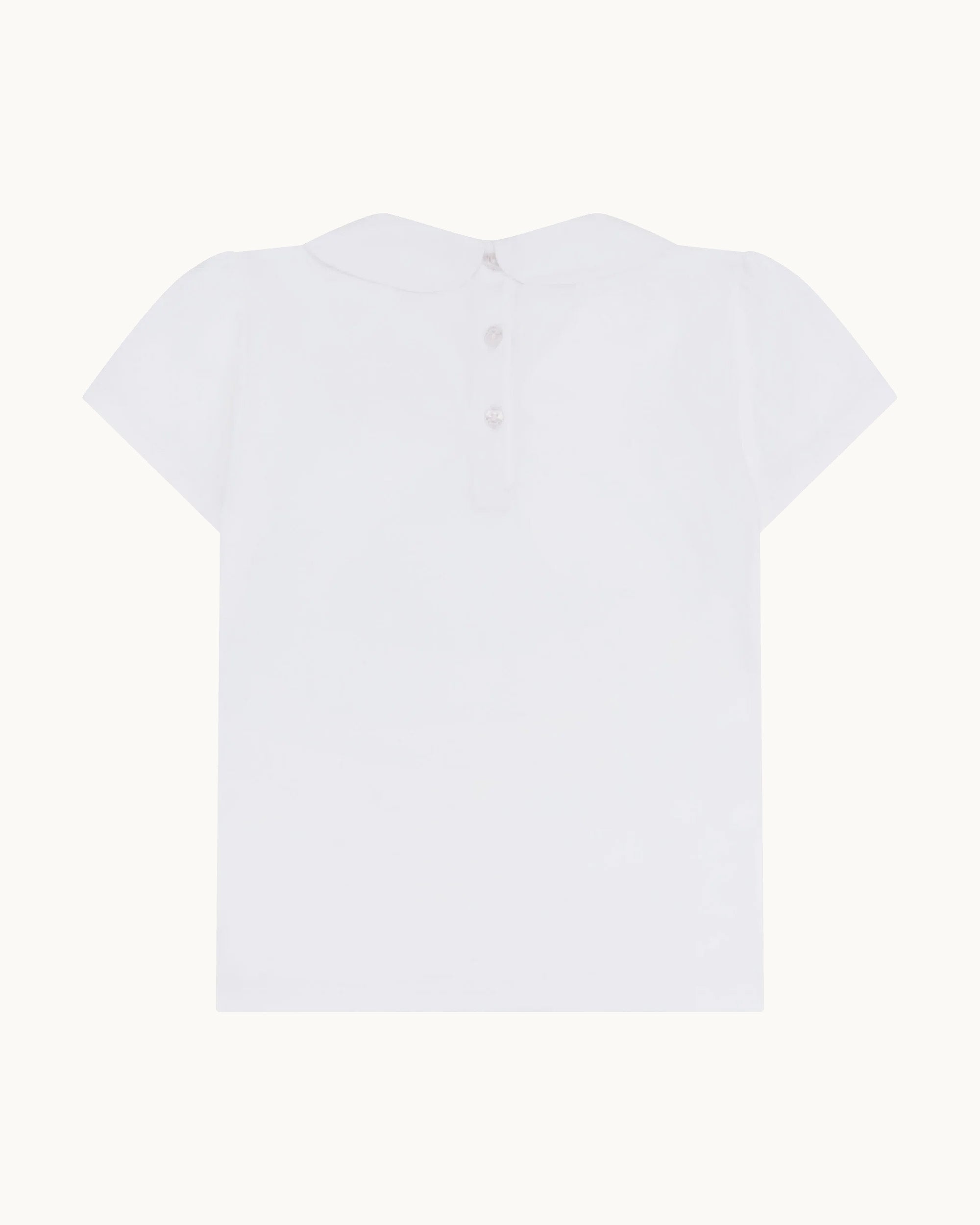 Angel Wing™ Embroidered Peter Pan Collar T-Shirt - Child