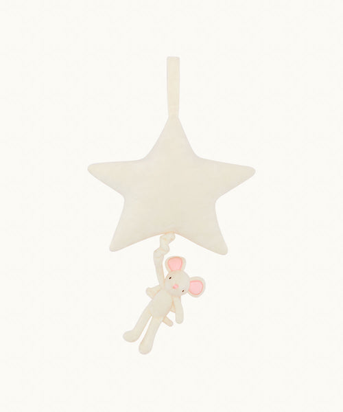 To The Stars Musical Pull Toy - Milky White