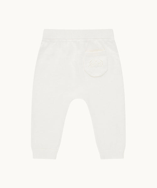 Angel Wing™ Knitted Trouser - Ivory