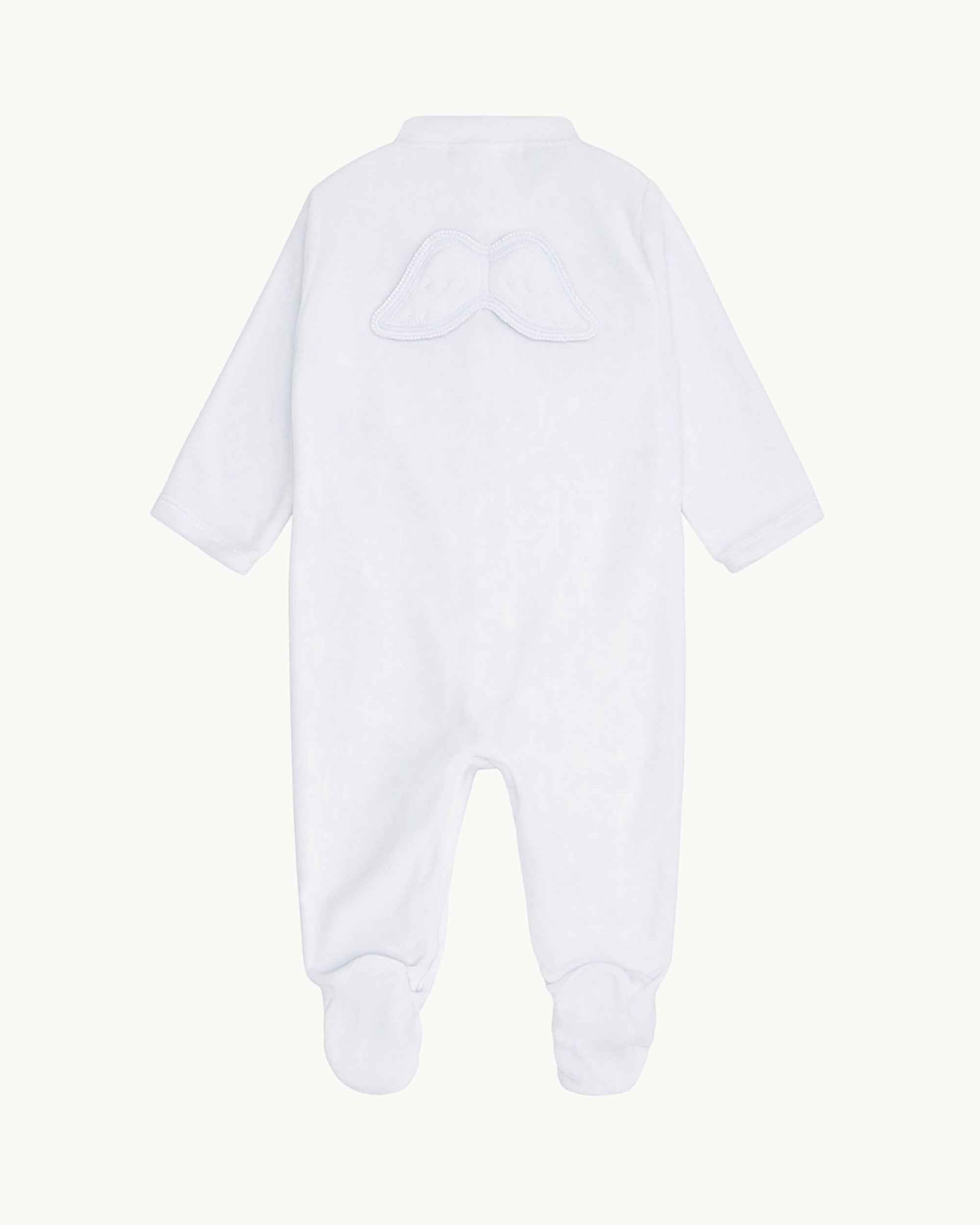 Sleep & Snuggle Velour Angel Wing Gift Set - Blue