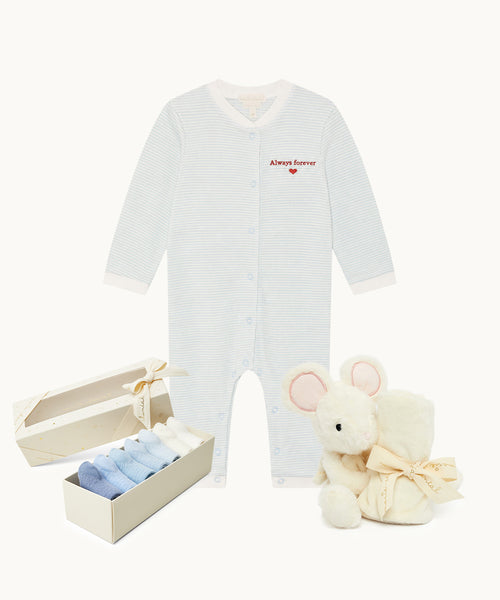 New Baby Boy Gift Set - Blue