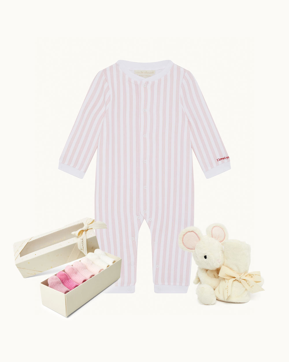 New Baby Girl Gift Set - Pink