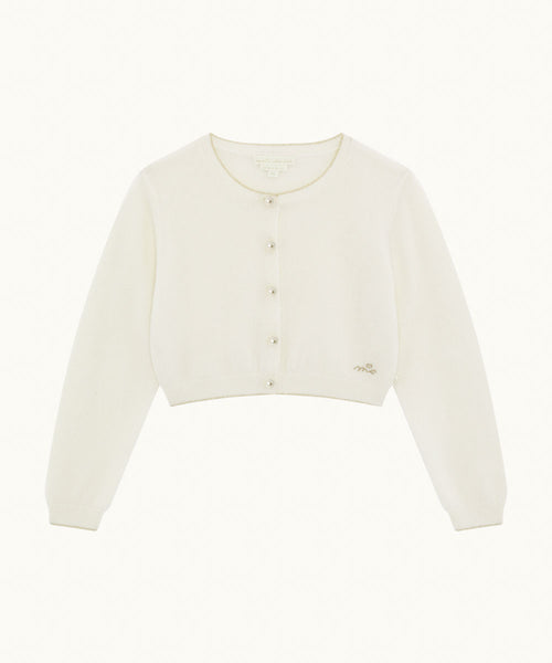 Olympia Angel Wing Cashmere Cardigan - Child