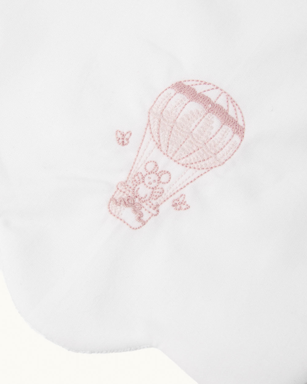 Darcy Toile De Jouy Scallop Bib Two Pack - Pink