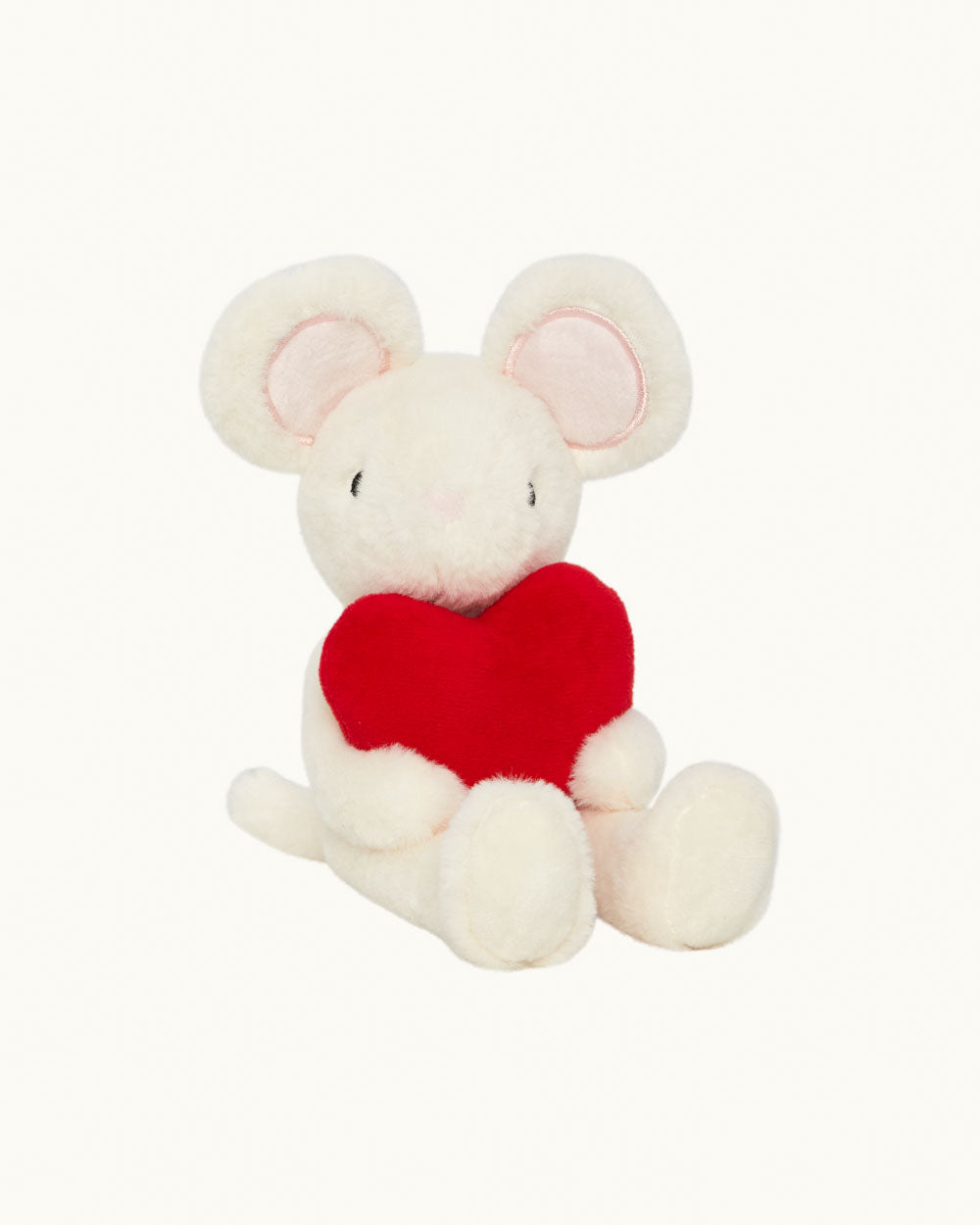 Ody the Mouse Toy with Red Heart