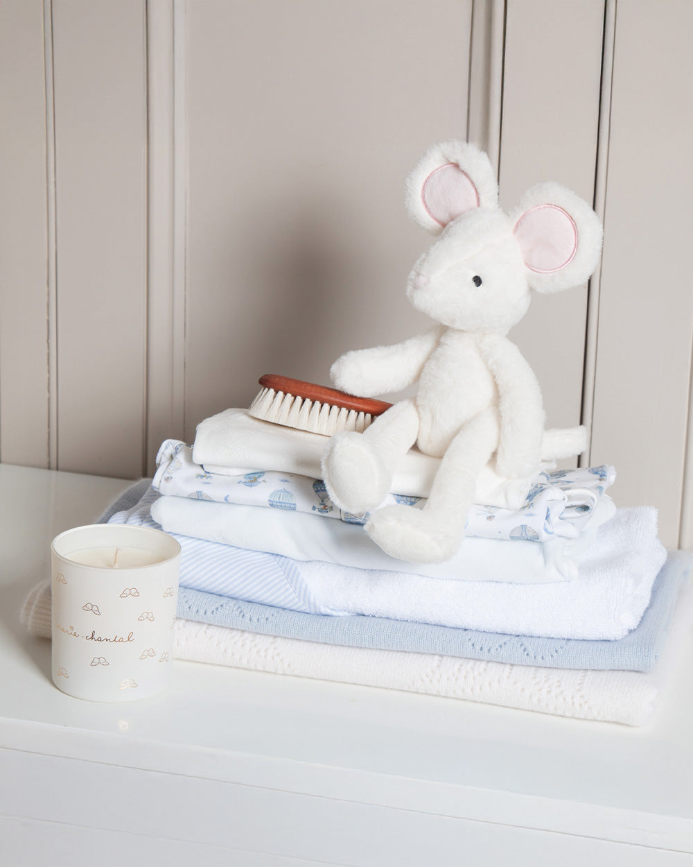 Ody The Mouse Toy - Milky White | Marie-Chantal