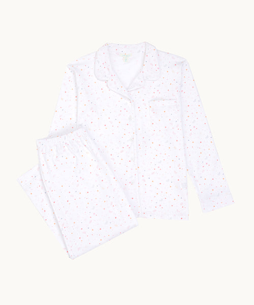Star & Crown Pyjama - Adult Pink