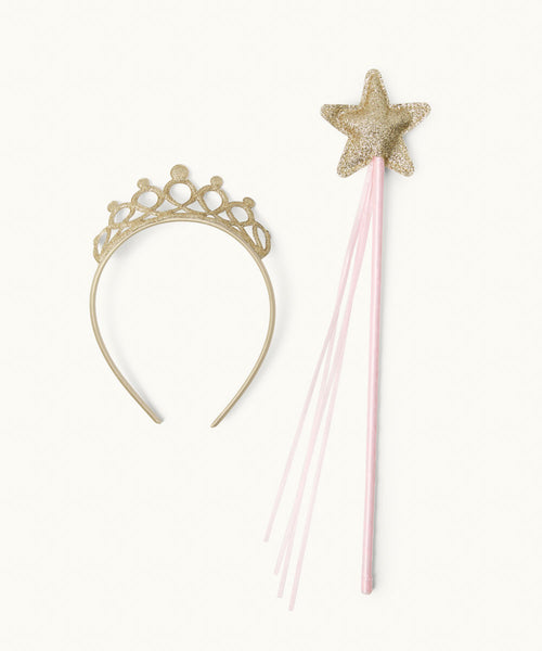 Princess Tiara and Wand Toy Set