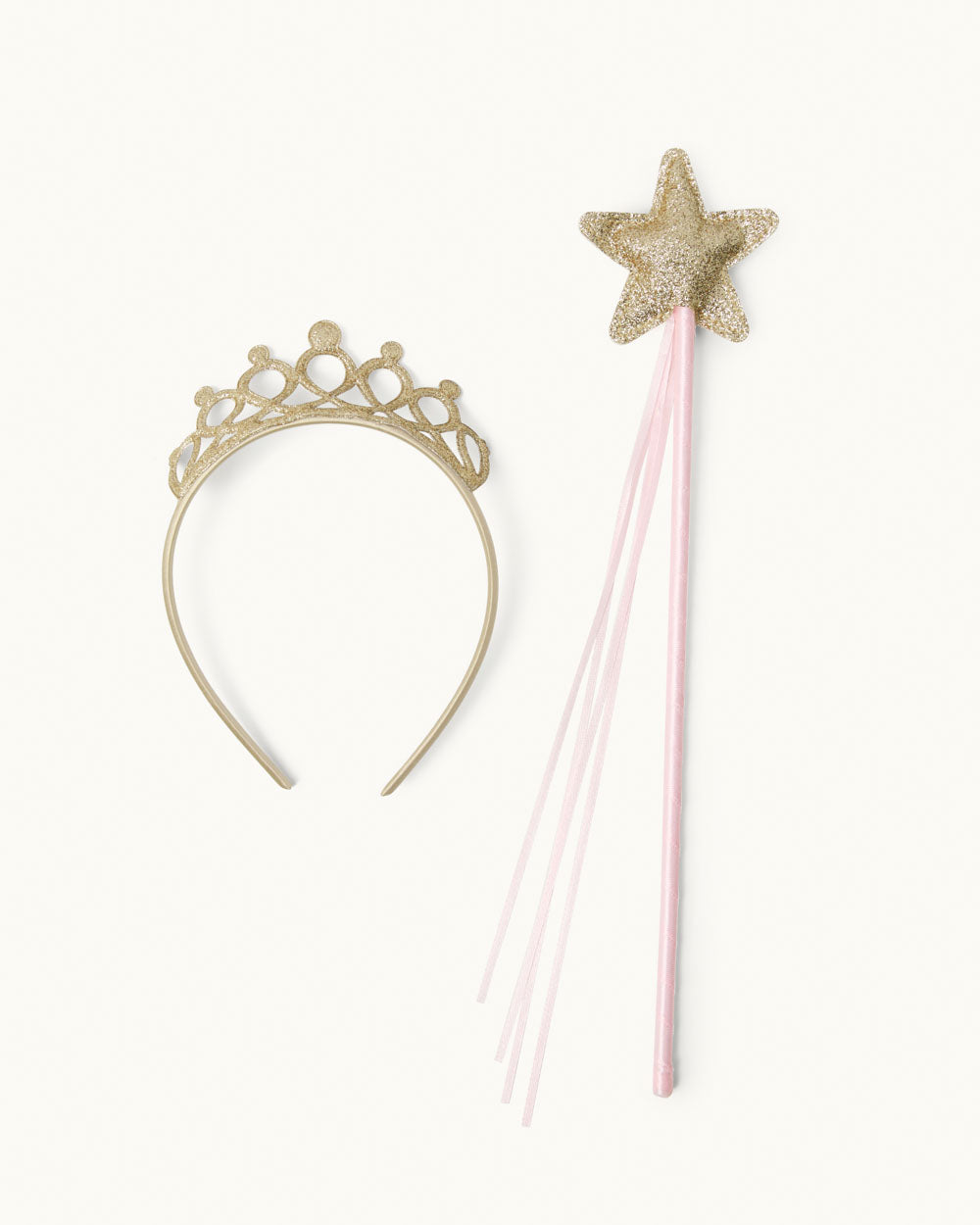 Princess Tiara and Wand Toy Set