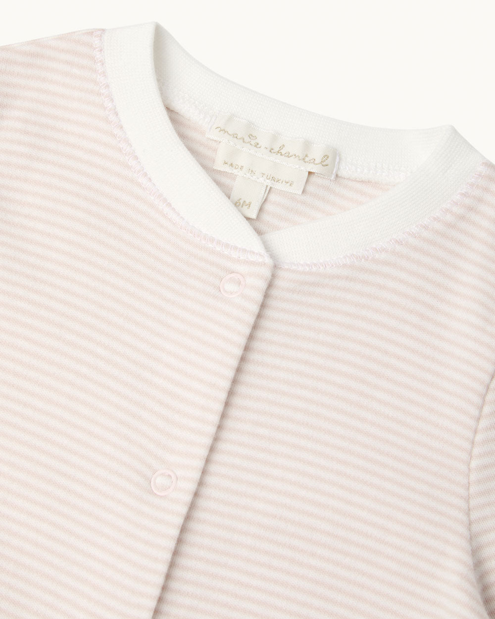 Dalton Stripe Romper 2 Piece Set - Pink