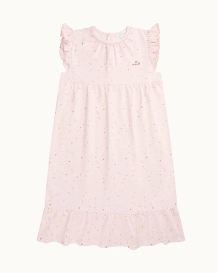 Star Crown Nightgown Child Pink Marie-Chantal
