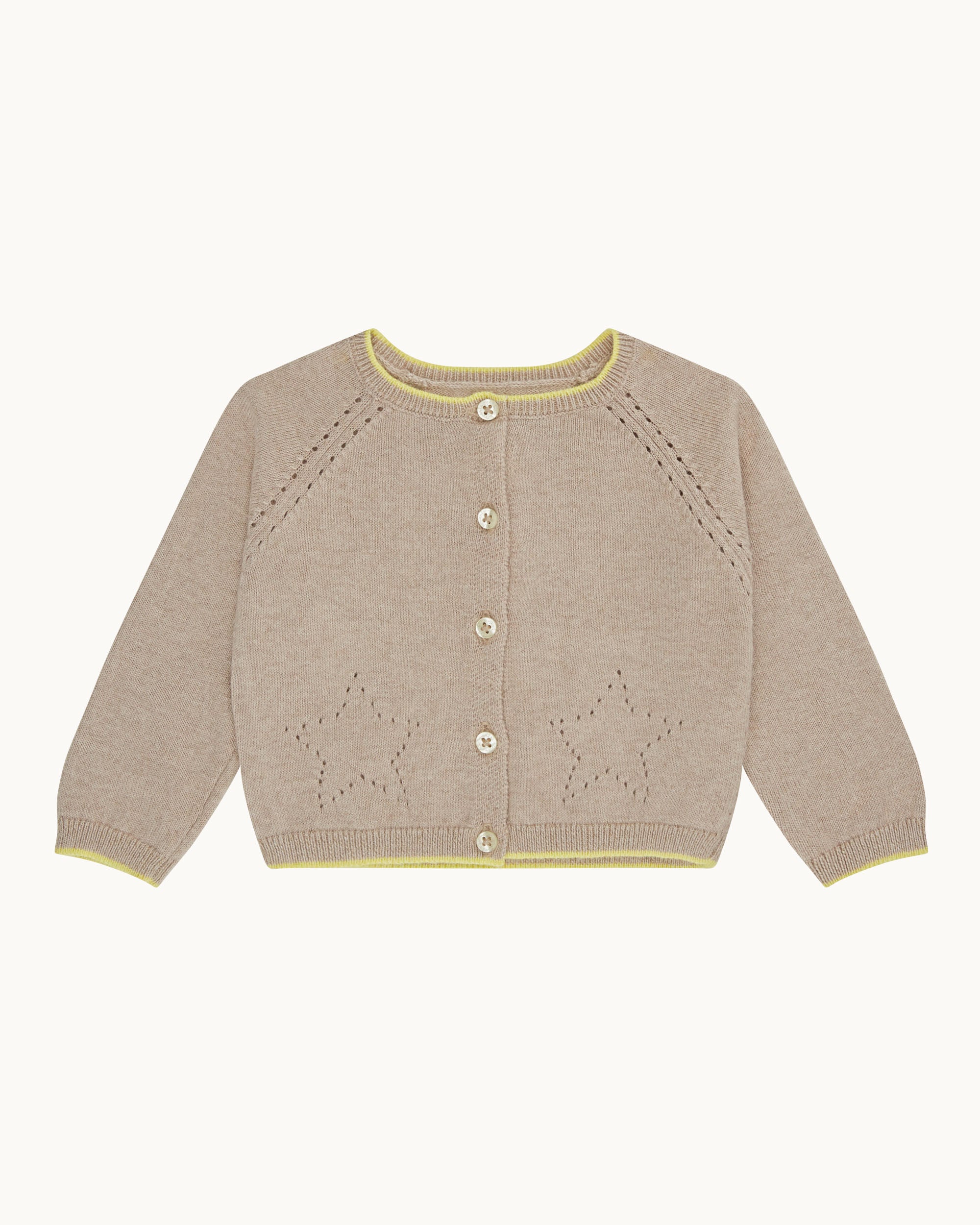 Star & Crown Pointelle Cardigan