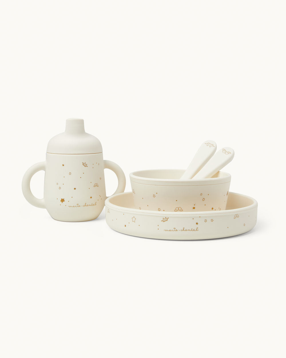 Star & Crown Silicone Table Wear Set