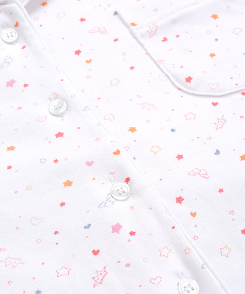 Star & Crown Pyjama - Adult Pink