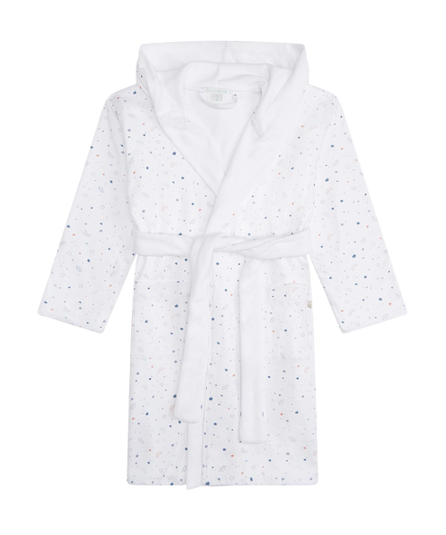 Star & Crown Bathrobe - Child Blue