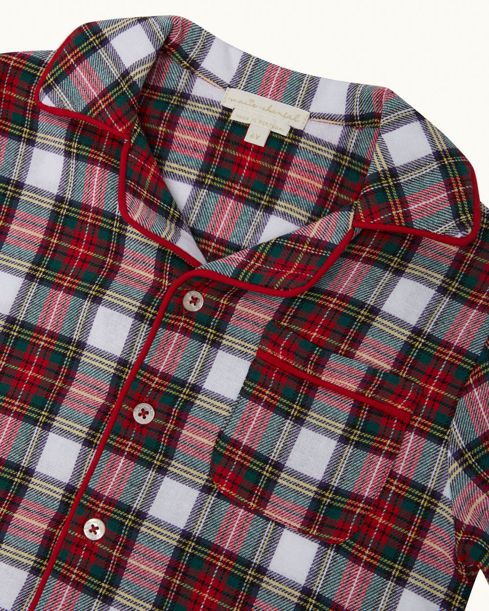 Charles Classic Tartan Pyjama - Child