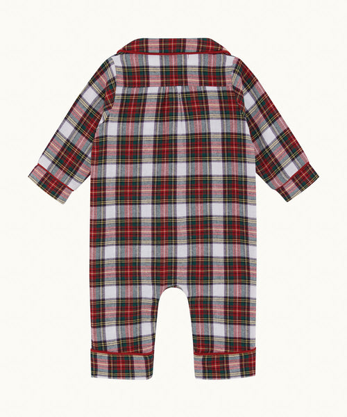 Charles Classic Tartan Romper - Baby