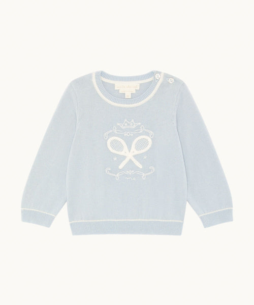 Camille Tennis Baby Jumper - Blue