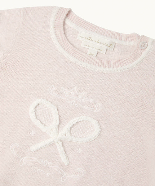 Camille Tennis Baby Jumper - Pink
