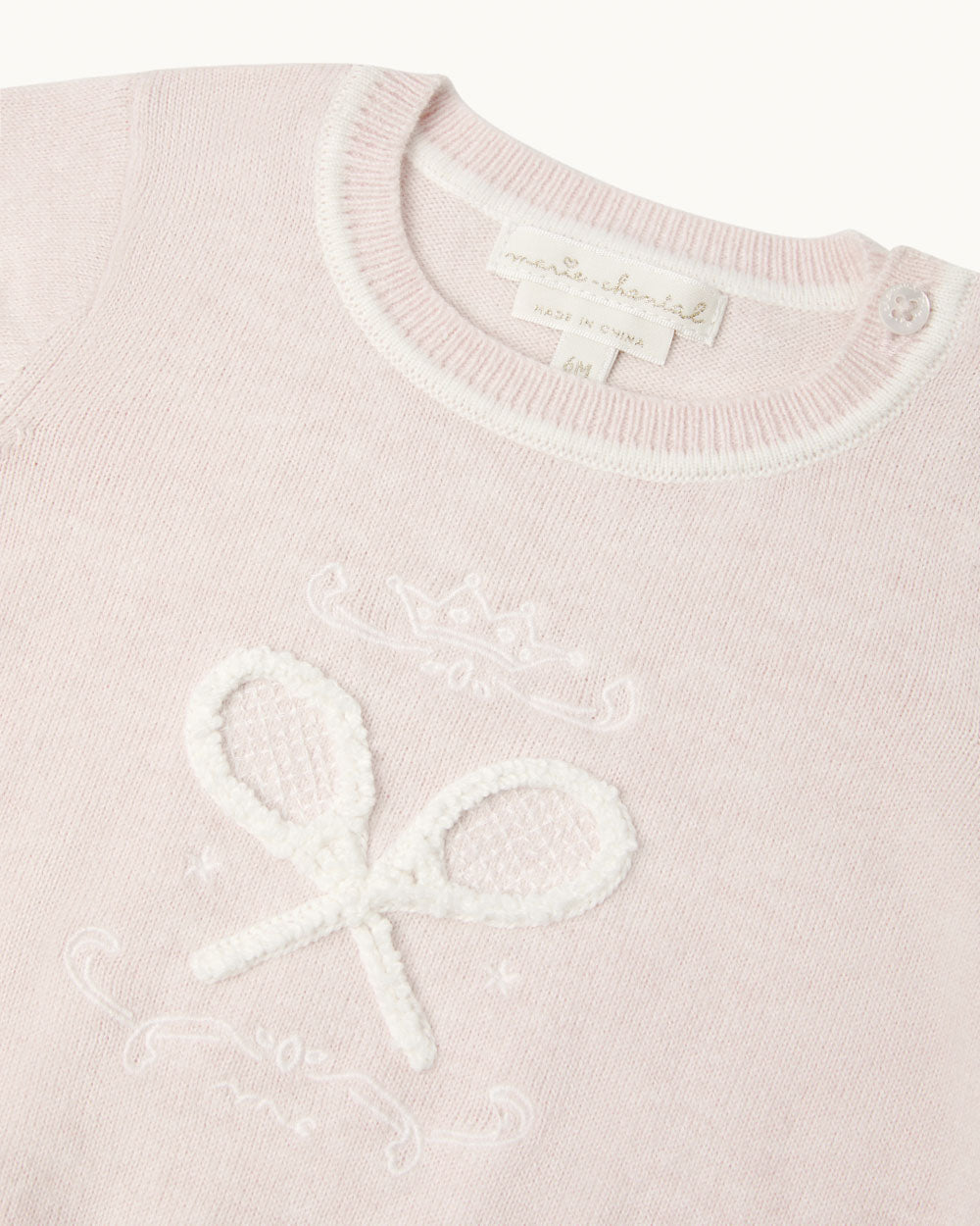 Camille Tennis Baby Jumper - Pink
