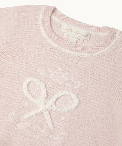 Camille Tennis Baby Jumper - Pink