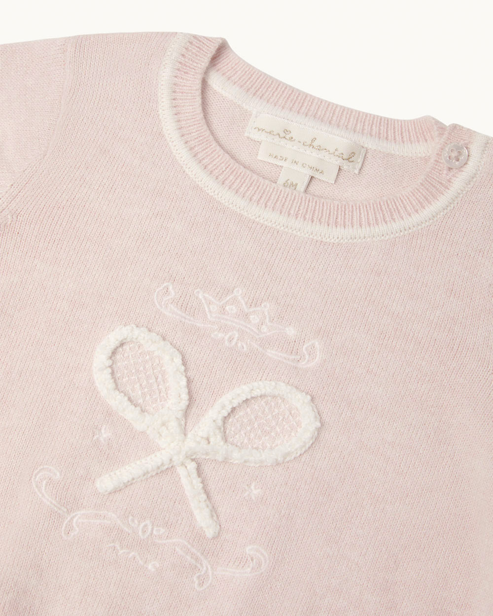 Camille Tennis Baby Jumper - Pink