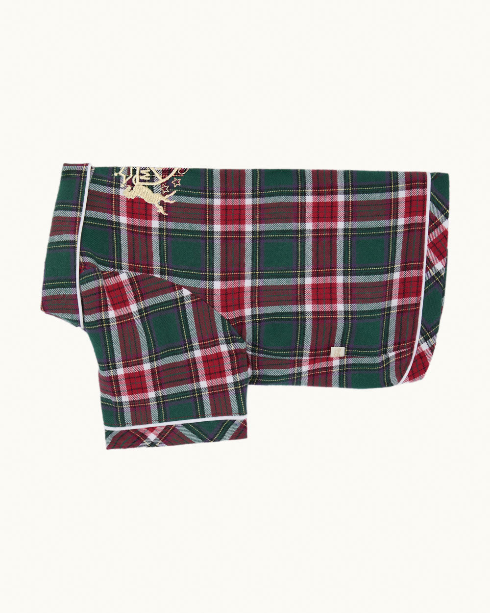 Charles Tartan Dogsuit - Holly Green