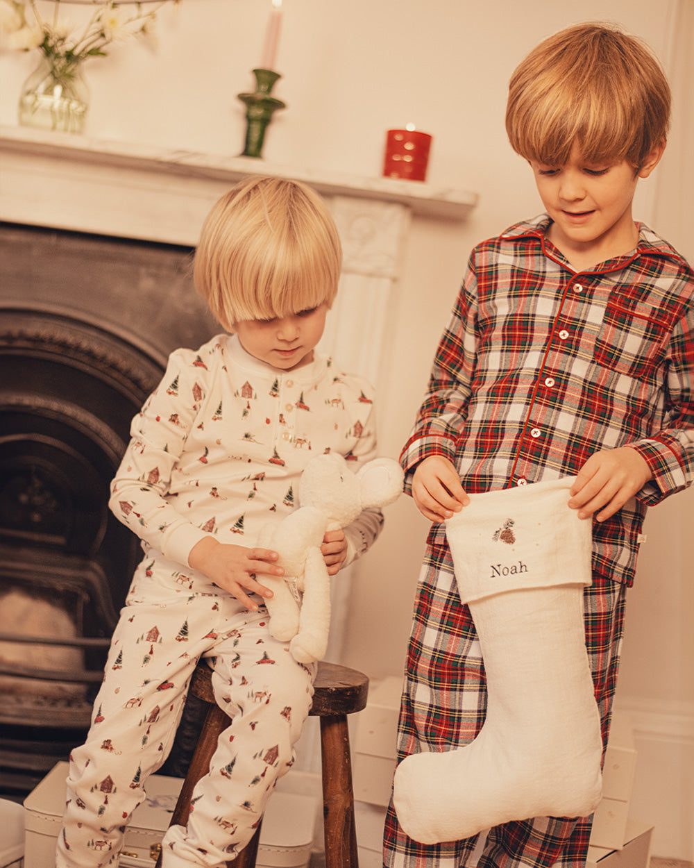 Charles Classic Tartan Pyjama - Child