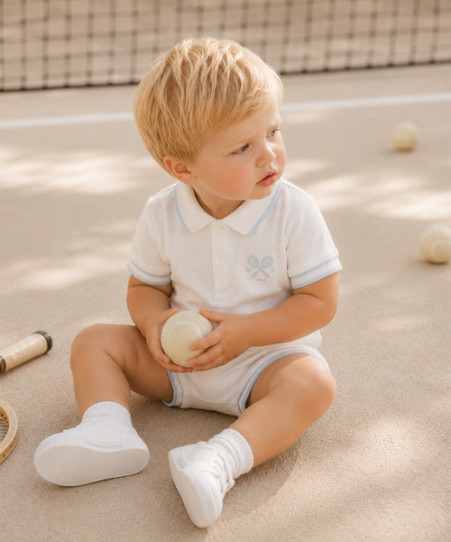 Cory Tennis Baby Romper