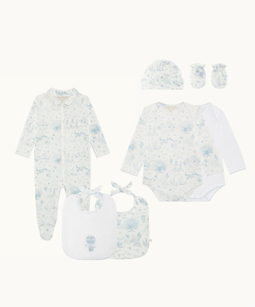 Toile De Jouy Accessories Gift Set - Blue
