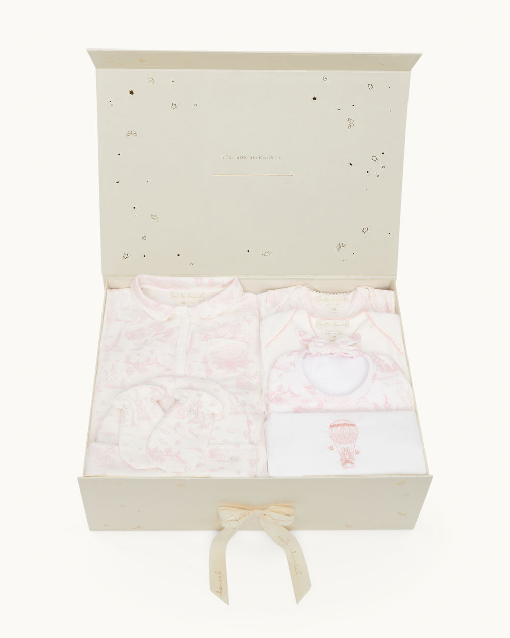 Toile De Jouy Accessories Gift Set - Pink