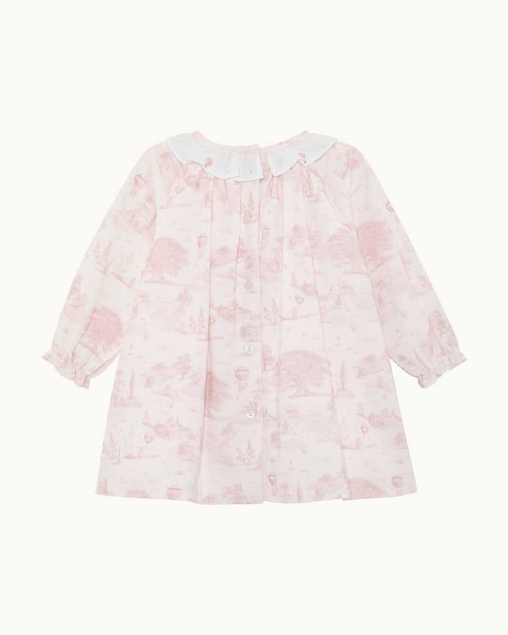 Dara Toile De Jouy Dress - MC Pink